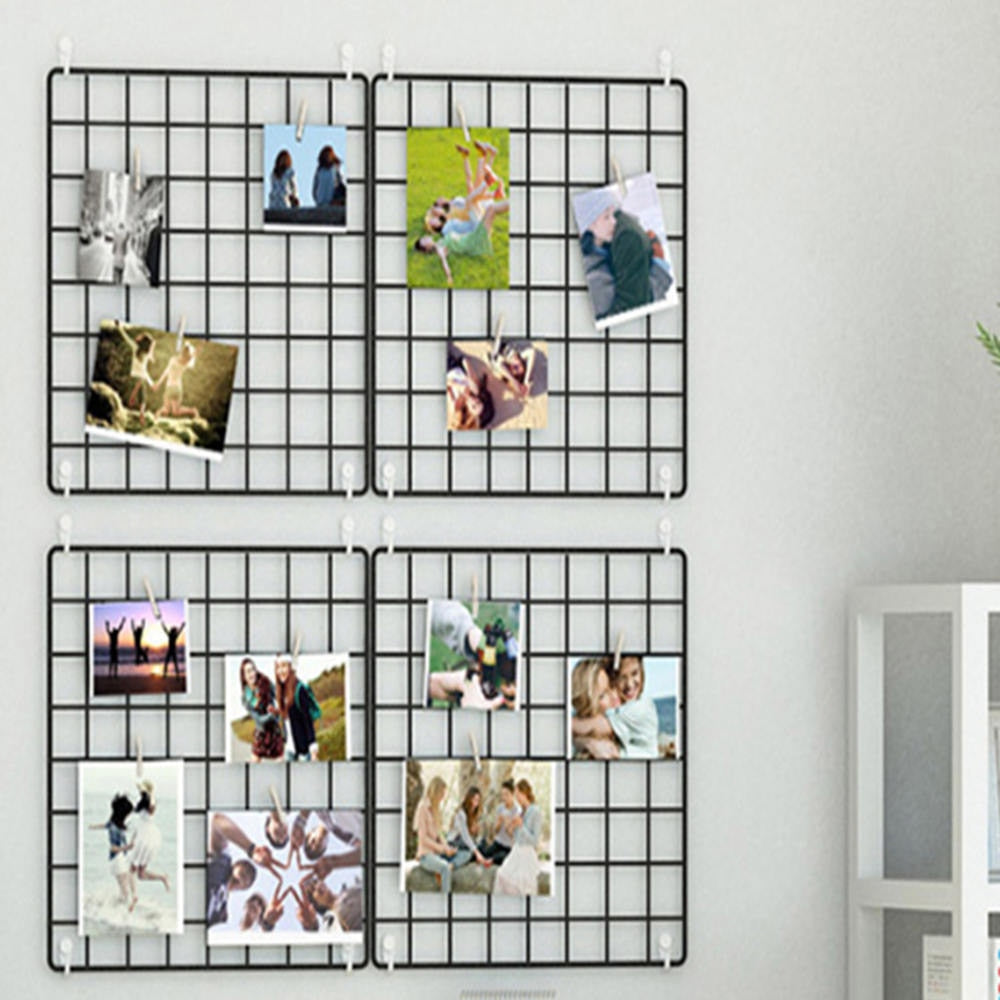 Wall Grid Organizer Metal Frame 20 x 20 cm by HitMyNeed