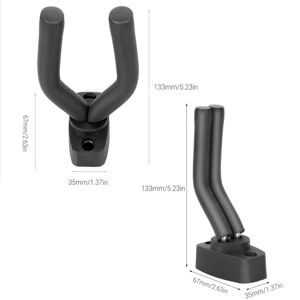 Wall Guitar Hook Non-Slip Hanger with Padded Arms by HitMyNeed