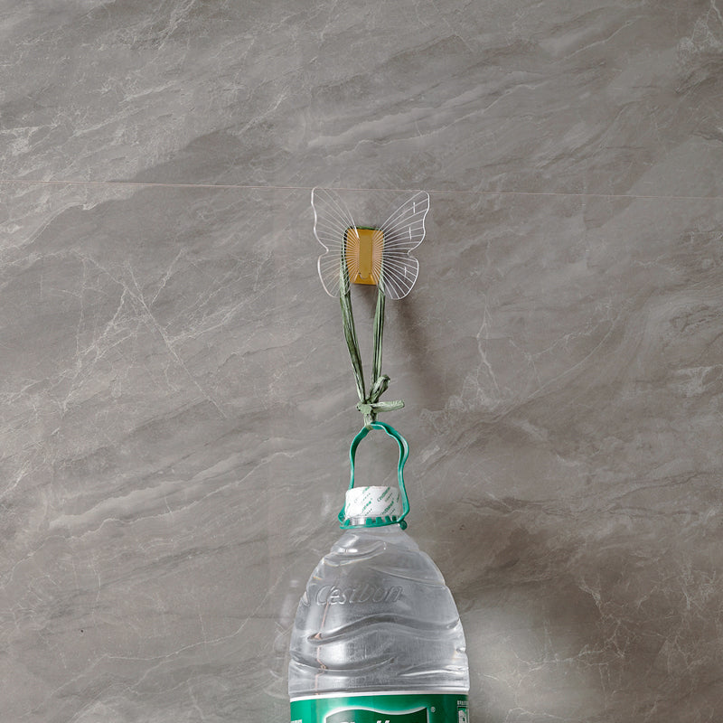 Wall-Mount Acrylic Butterfly Coat Hook by HitMyNeed