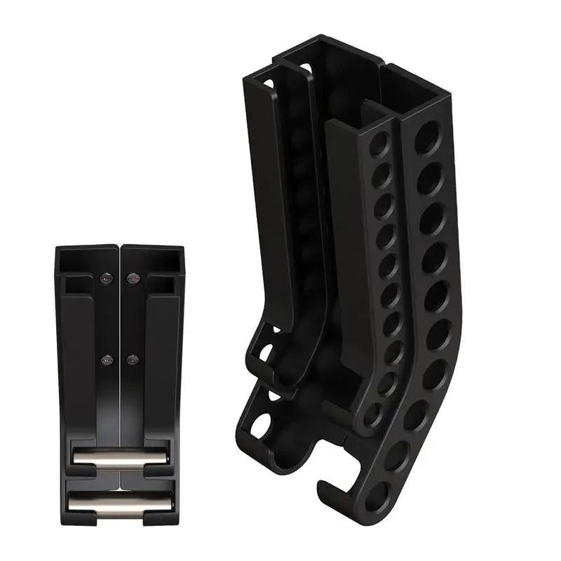 Wall-Mount Battery Storage Organizer with Tester by HitMyNeed