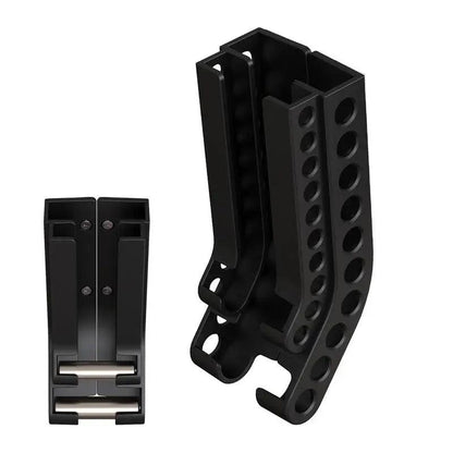 Wall-Mount Battery Storage Organizer with Tester by HitMyNeed