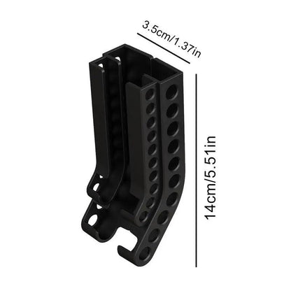 Wall-Mount Battery Storage Organizer with Tester by HitMyNeed