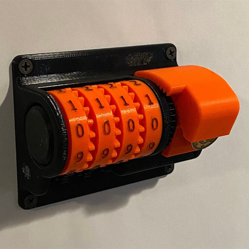 Wall Mount Beer Bottle Opener with Mechanical Counter by HitMyNeed