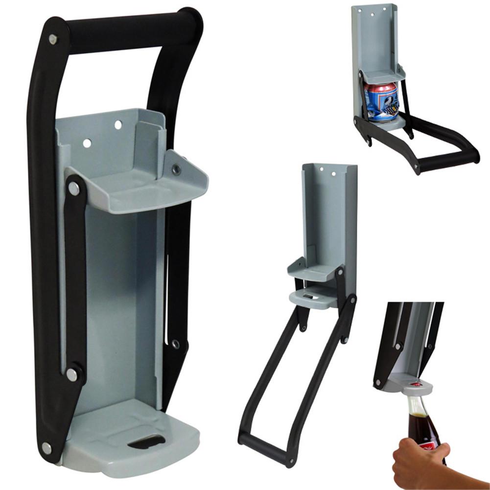 Wall Mount Can Crusher with Bottle Opener by HitMyNeed
