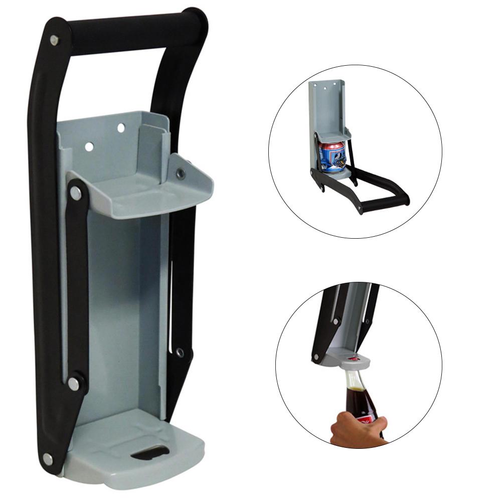 Wall Mount Can Crusher with Bottle Opener by HitMyNeed
