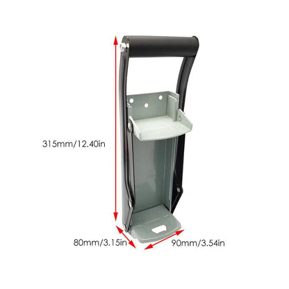 Wall Mount Can Crusher with Bottle Opener by HitMyNeed