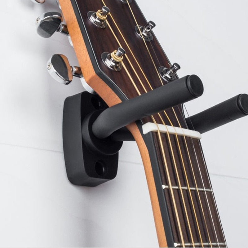 Wall Mount Guitar Hanger for Secure Instrument Storage by HitMyNeed