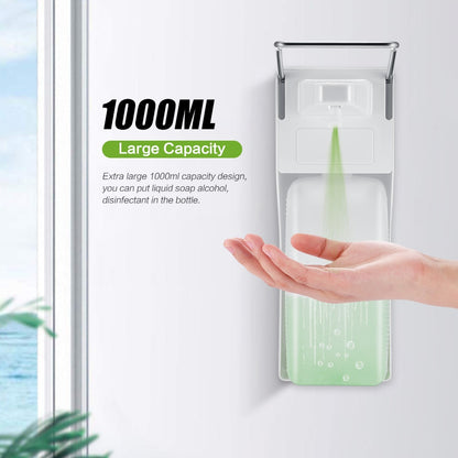 Wall Mount Manual Soap Dispenser with Elbow Pump by HitMyNeed