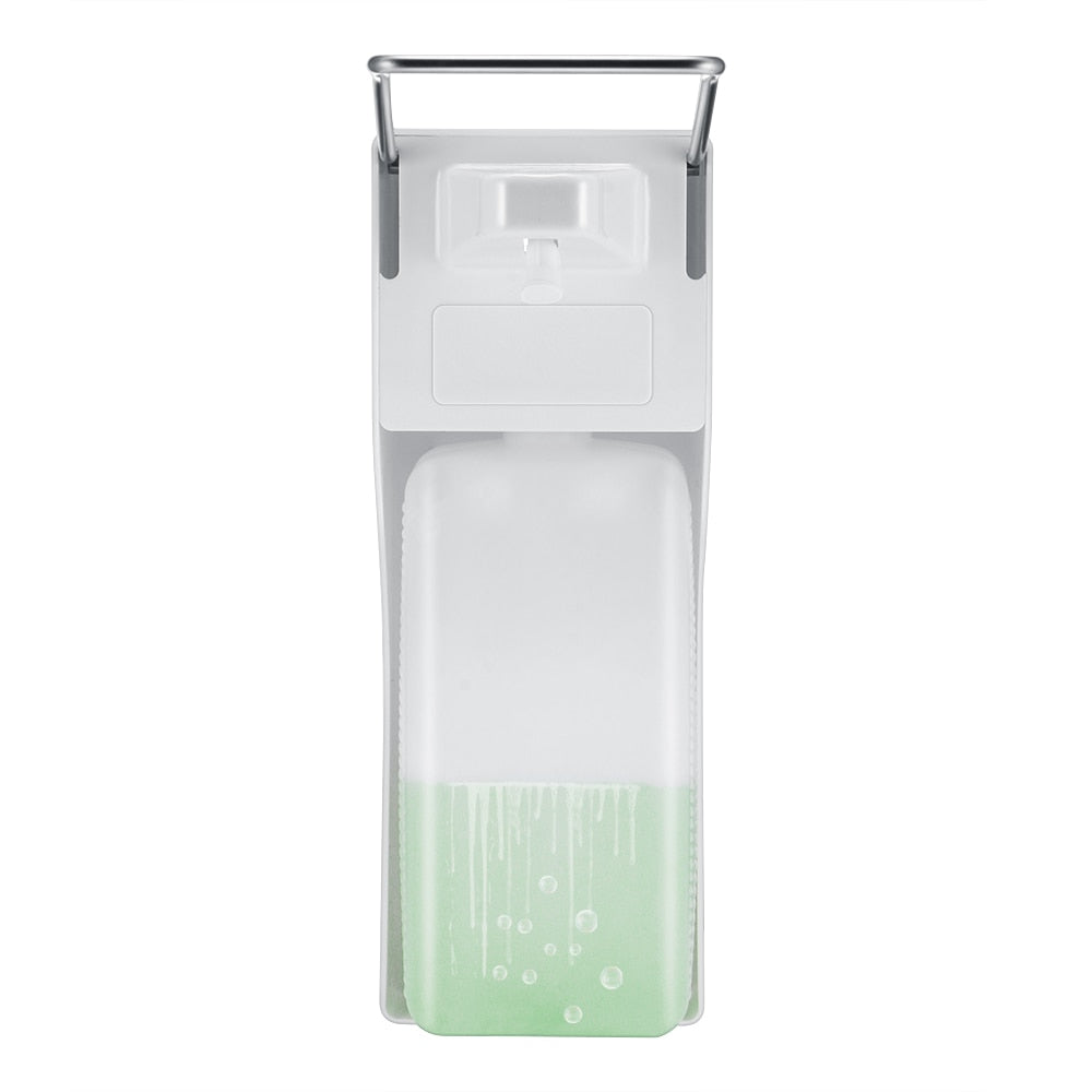 Wall Mount Manual Soap Dispenser with Elbow Pump by HitMyNeed