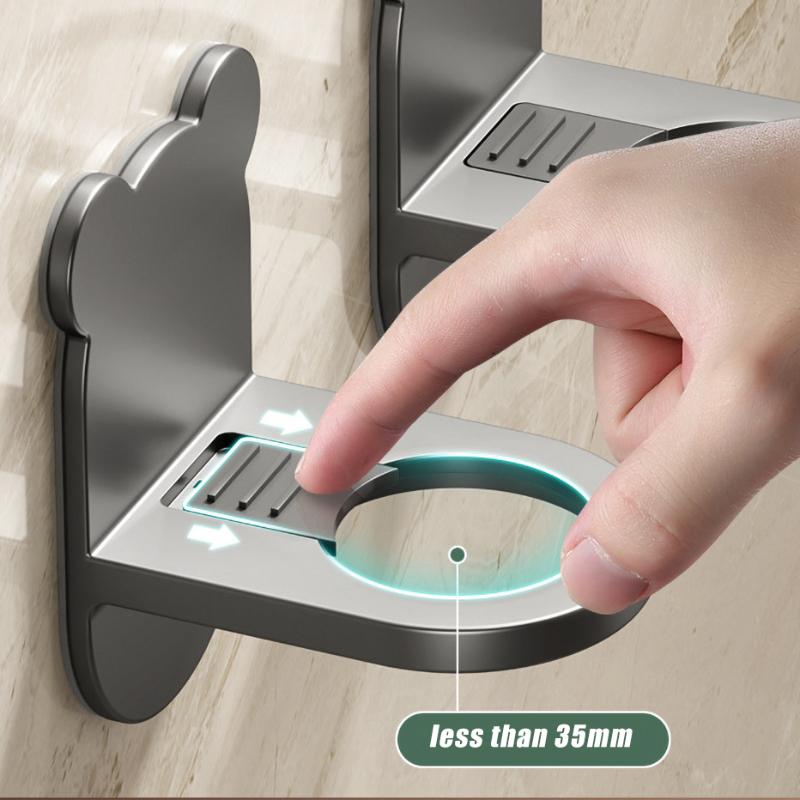 Wall Mount Shower Gel Holder with Adhesive by HitMyNeed