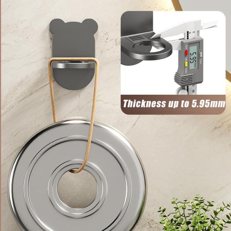 Wall Mount Shower Gel Holder with Adhesive by HitMyNeed