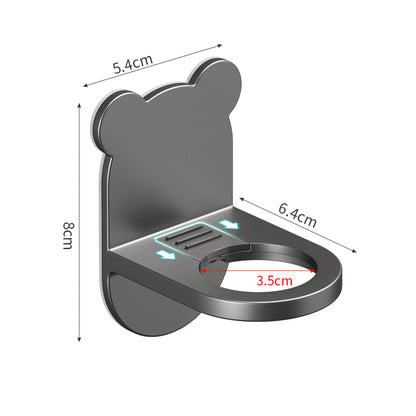 Wall Mount Shower Gel Holder with Adhesive gray by HitMyNeed