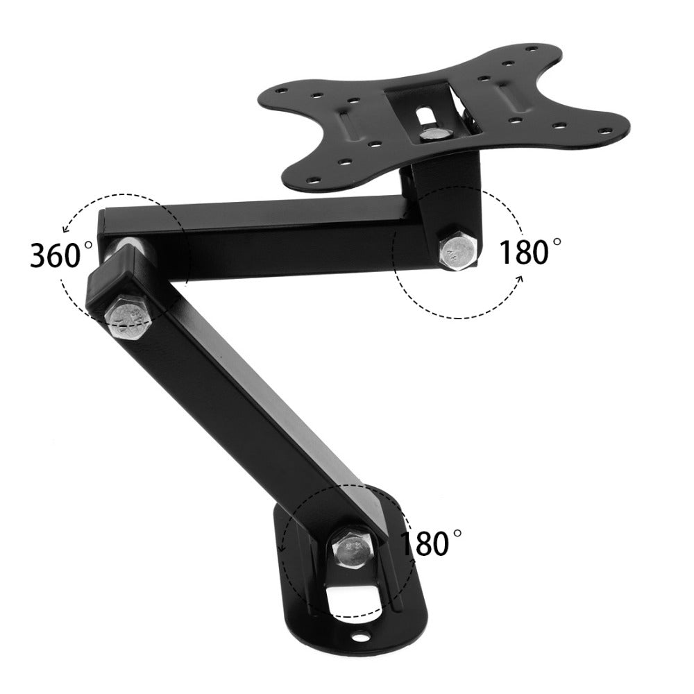 Wall Mount TV Bracket for 14-27" Screens by HitMyNeed