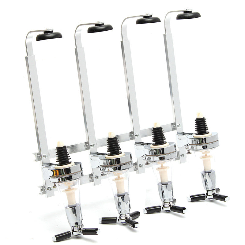 Wall Mounted 4-Bottle Liquor Dispenser by HitMyNeed