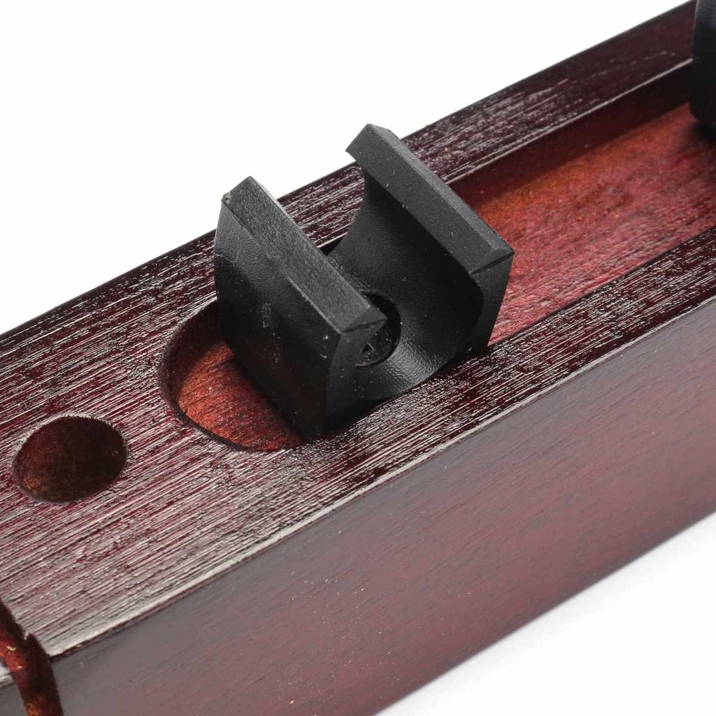 Wall-Mounted 6-Slot Pool Cue Stick Rack by HitMyNeed