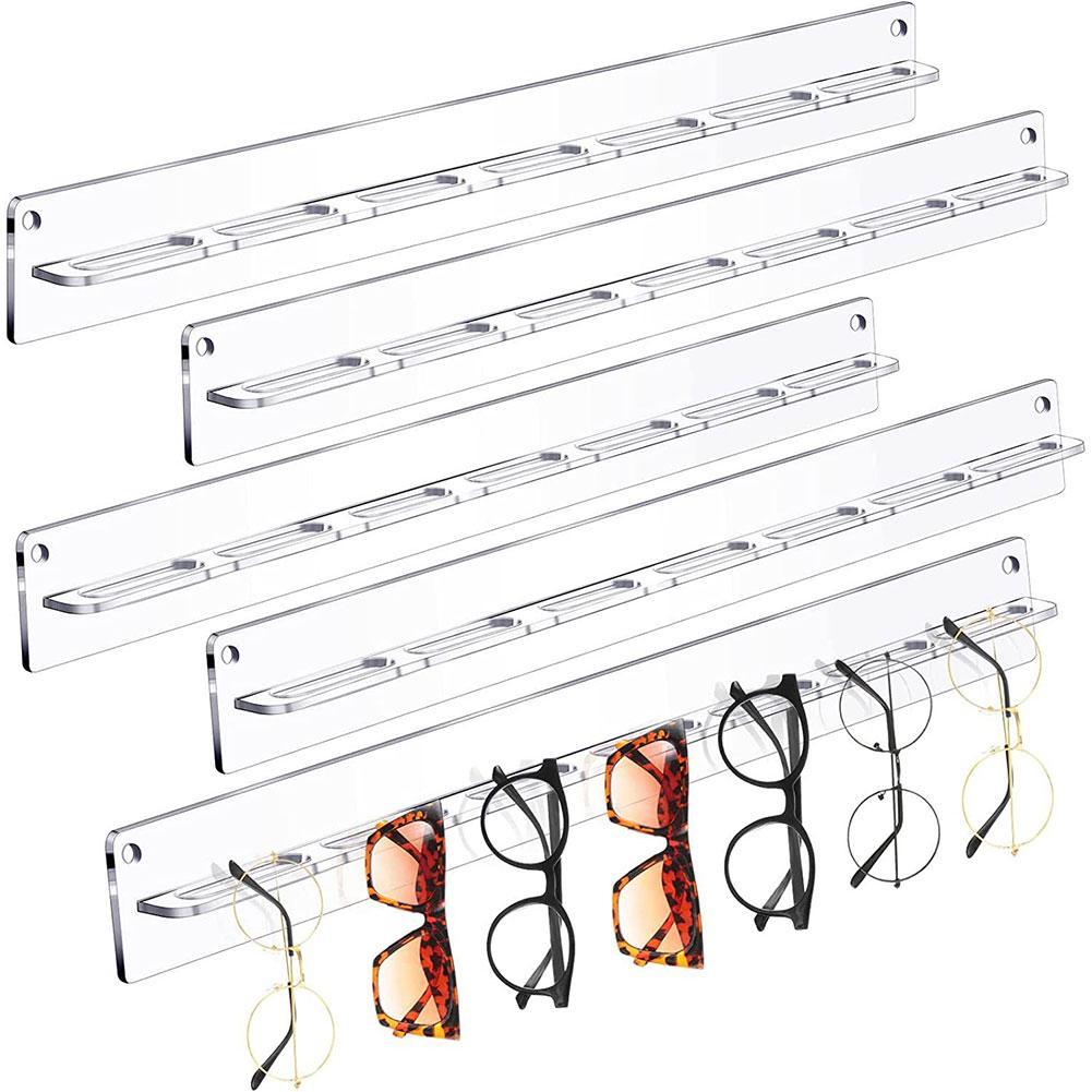 Wall Mounted Acrylic Sunglass Holder Rack by HitMyNeed