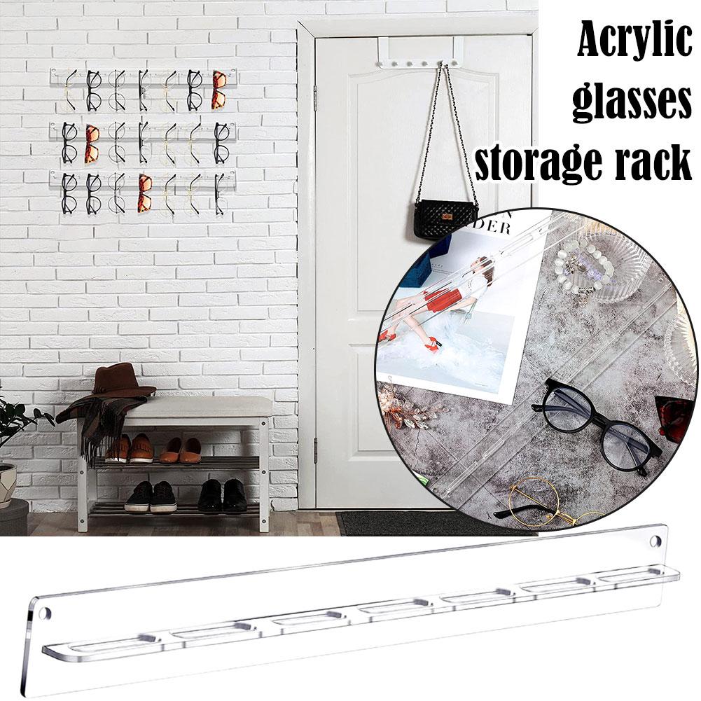Wall Mounted Acrylic Sunglass Holder Rack by HitMyNeed