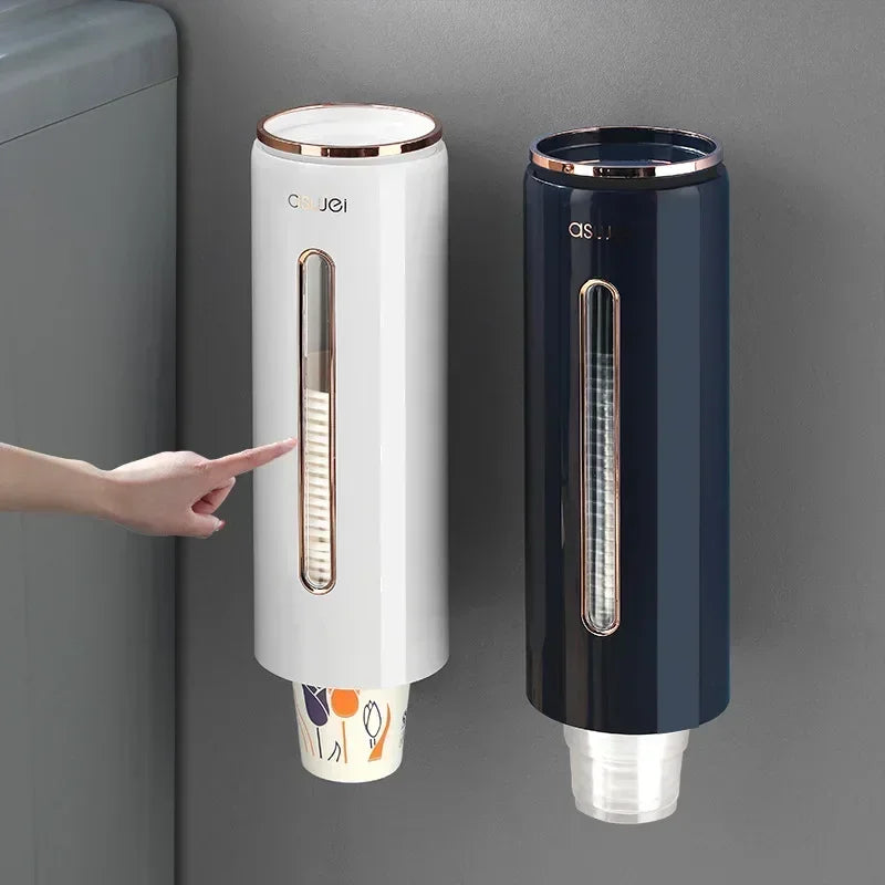 Wall Mounted Automatic Disposable Cup Dispenser by HitMyNeed