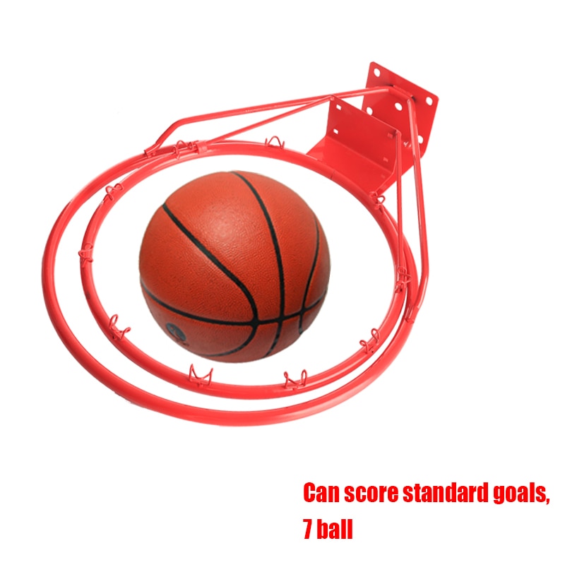 Wall Mounted Basketball Hoop with Steel Rim & Net by HitMyNeed