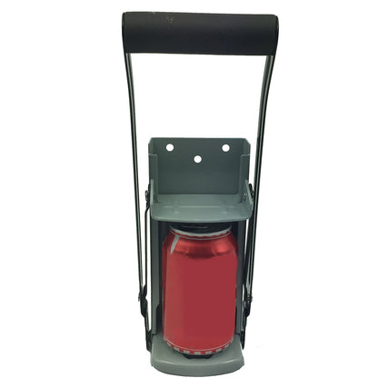 Wall-Mounted Can Crusher with Bottle Opener by HitMyNeed