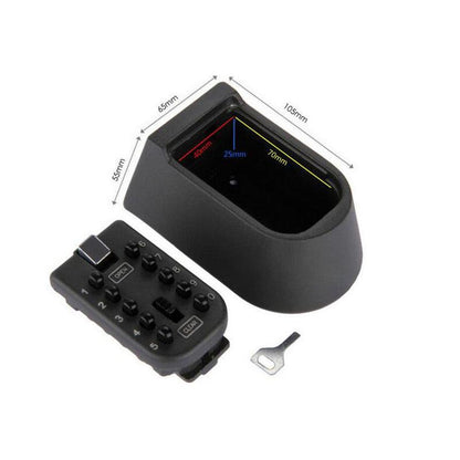 Wall Mounted Combination Key Lock Box by HitMyNeed