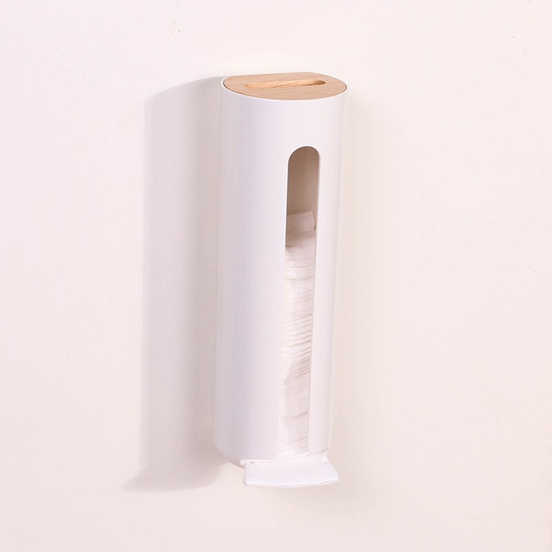 Wall-Mounted Cotton Pad Dispenser Holder by HitMyNeed