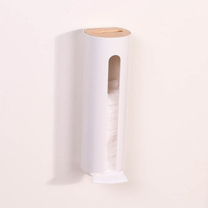 Wall-Mounted Cotton Pad Dispenser Holder by HitMyNeed
