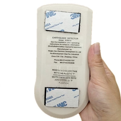 Wall-Mounted Earthquake Alarm with P-Wave Sensor by HitMyNeed