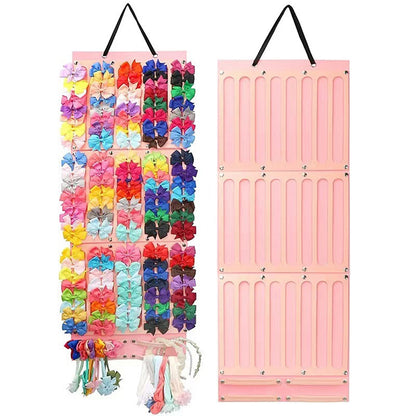 Wall Mounted Hair Bows Organizer Rack by HitMyNeed