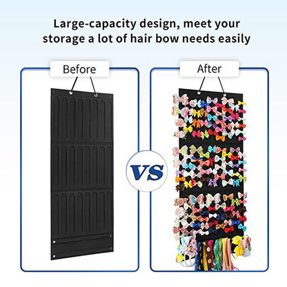 Wall Mounted Hair Bows Organizer Rack by HitMyNeed