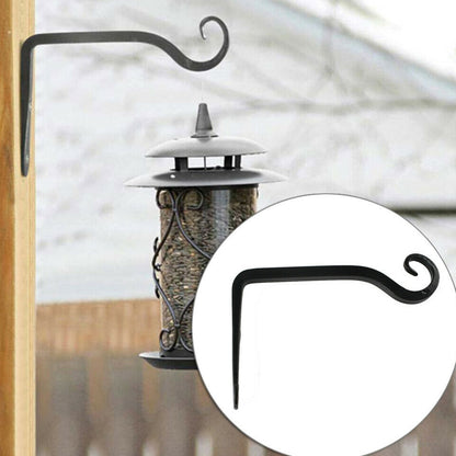 Wall Mounted Iron Lantern Hook Brackets (Set of 2) by HitMyNeed