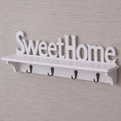 Wall Mounted Key Holder with Shelf Organizer by HitMyNeed