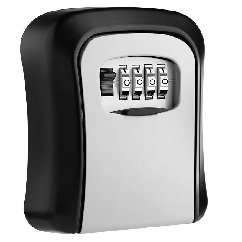 Wall Mounted Key Safe Lock Box with 4-Digit Code by HitMyNeed