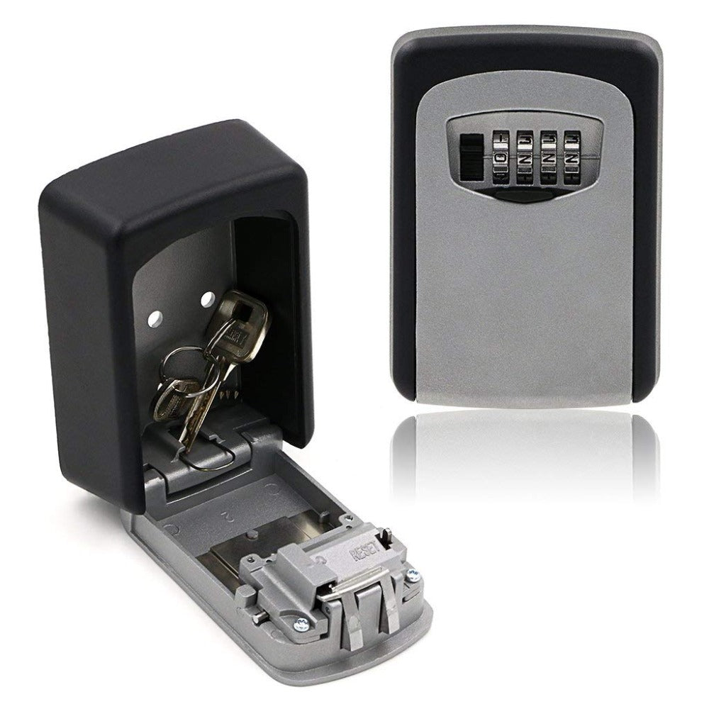 Wall Mounted Key Safe with 4-Digit Combination Lock by HitMyNeed
