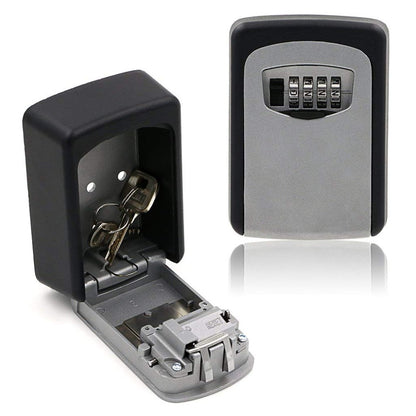 Wall Mounted Key Safe with 4-Digit Combination Lock by HitMyNeed