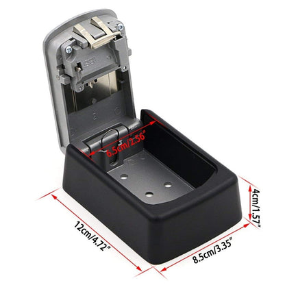 Wall Mounted Key Safe with 4-Digit Combination Lock by HitMyNeed