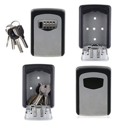 Wall Mounted Key Safe with 4-Digit Combination Lock by HitMyNeed