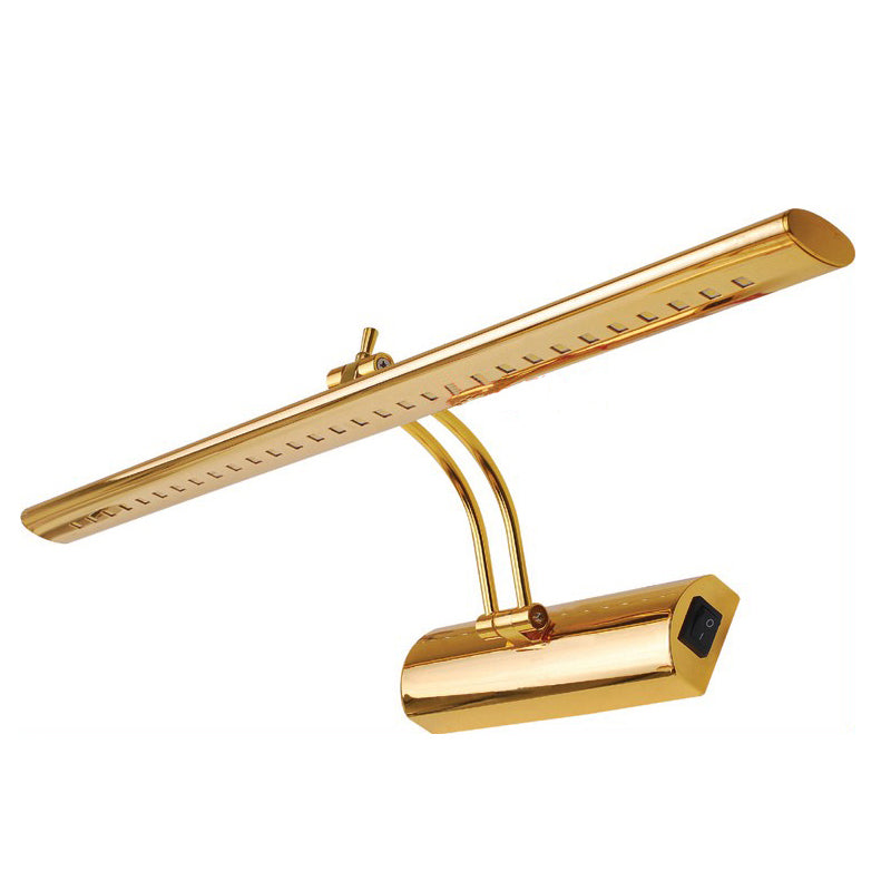 Wall Mounted LED Bathroom Vanity Light, Gold Finish by HitMyNeed