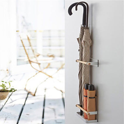 Wall Mounted Magnetic Umbrella Holder Rack (2pcs) by HitMyNeed
