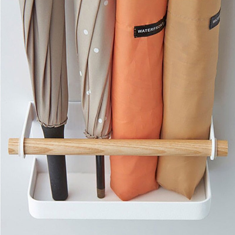 Wall Mounted Magnetic Umbrella Holder Rack (2pcs) by HitMyNeed