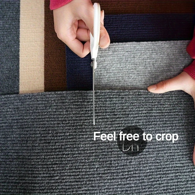 Wall Mounted Non-Slip Cuttable Cat Scratching Pad by HitMyNeed