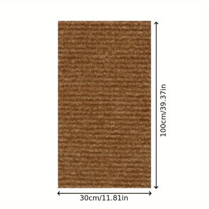 Wall Mounted Non-Slip Cuttable Cat Scratching Pad burgundy by HitMyNeed