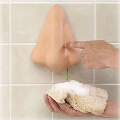 Wall Mounted Nose Shape Soap Dispenser by HitMyNeed
