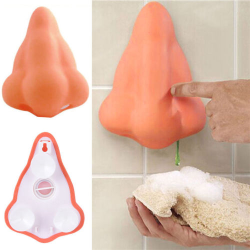 Wall Mounted Nose Shape Soap Dispenser by HitMyNeed