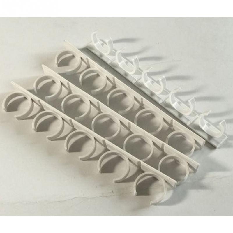 Wall Mounted Plastic Spice Rack Storage Set of 4 by HitMyNeed