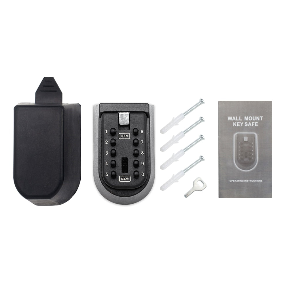 Wall-Mounted Real Estate Lock Box with Combination by HitMyNeed