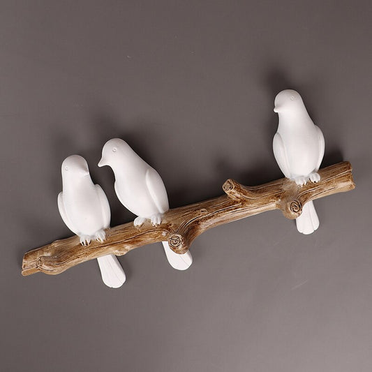 Wall Mounted Resin Bird Coat Hook by HitMyNeed