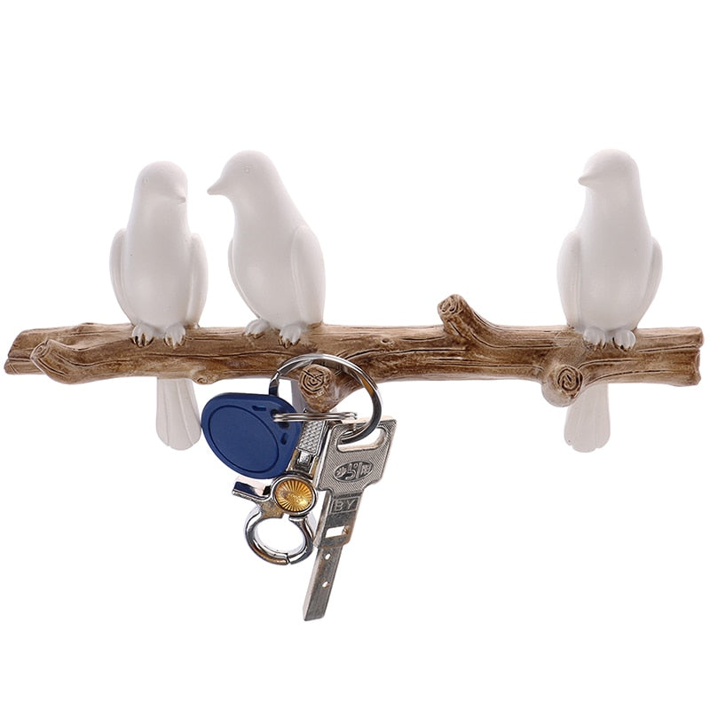 Wall Mounted Resin Bird Coat Hook by HitMyNeed