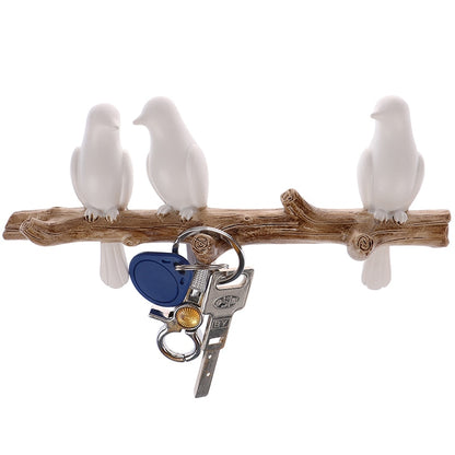 Wall Mounted Resin Bird Coat Hook by HitMyNeed