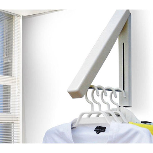 Wall Mounted Retractable Clothes Drying Rack by HitMyNeed